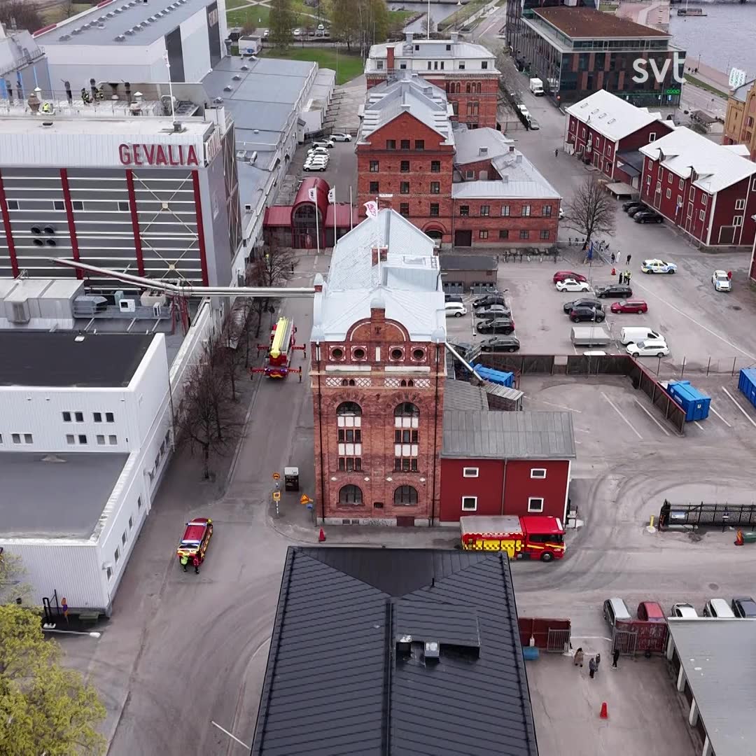 Brand på Gevalia